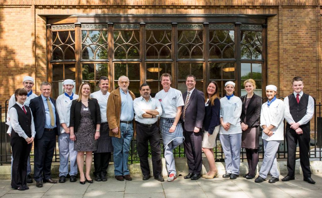 Oliver Harvey sponsor chef jackets for launch of "The Chefs Forum" London