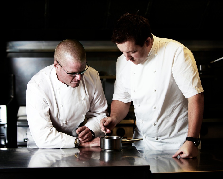 Heston Blumenthals Perfectionist Cafe to wear Oliver Harvey