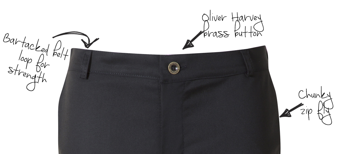 New: The "Lincoln" Slim Fit Chef Trouser