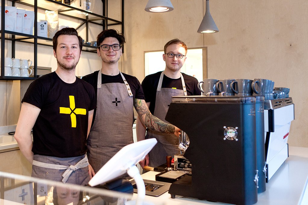 Case Study: The New Kids on the Coffee Block rock Oliver Harvey Cafe Uniform