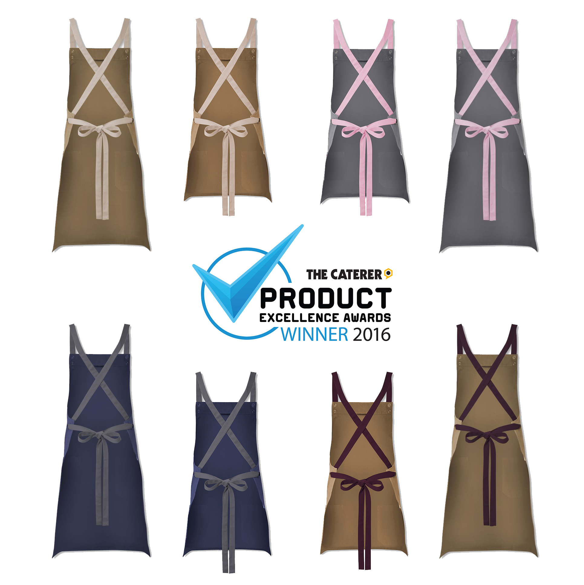 New Additions to Oliver Harvey’s Award-Winning Custom Cross Back Apron range