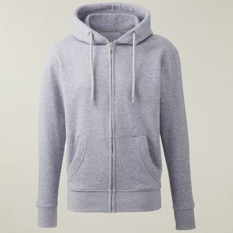 Mens Organic Full-Zip Hoodie