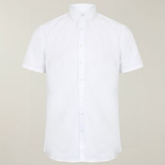 Mens Short Sleeve Oxford Shirt