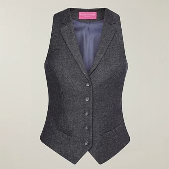Charcoal Womens Nashville Waistcoat