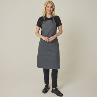 Storm Grey Utility Bib Apron