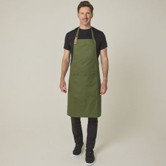 Olive Utility Bib Apron