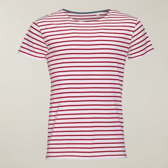 Mens Short Sleeve Striped T-Shirt
