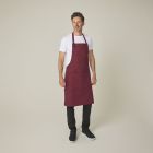 Burgundy Utility Bib Apron