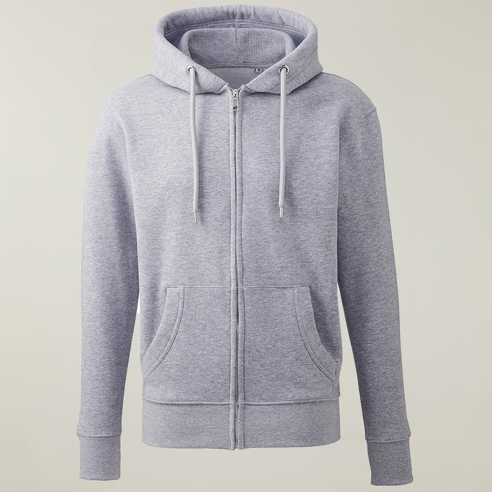 Walls Men's Core Full Zip Fleece Hoodie - 100% Polyester, Triple Stitch, Zippered Chest Pocket