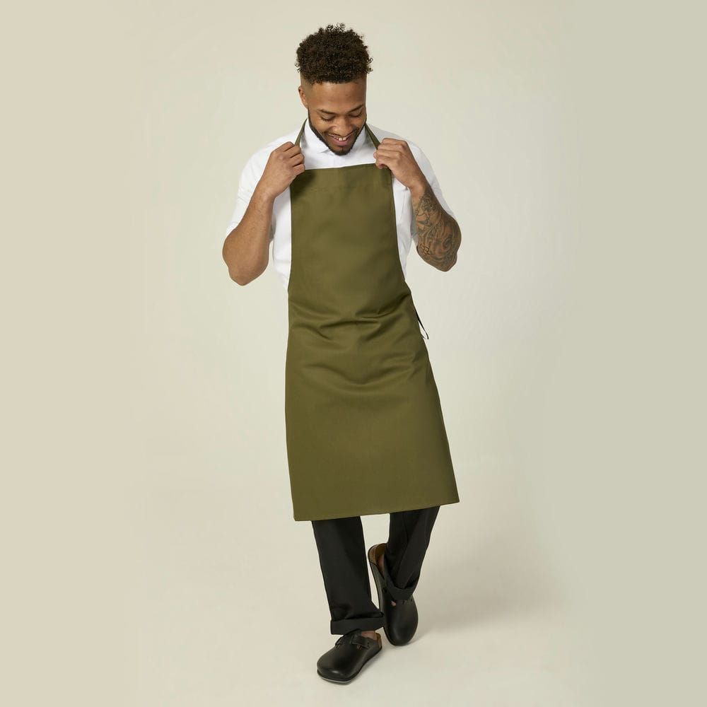 Olive Bib Apron