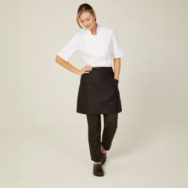 Black Ladies Waist Apron