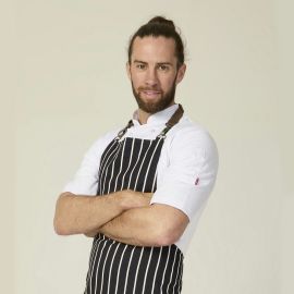 Butchers Bib Apron w/ Adjustable Leather Strap