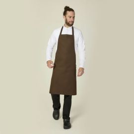 Brown Bib Apron