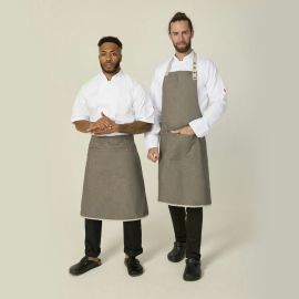 Grey Denim Waist Apron