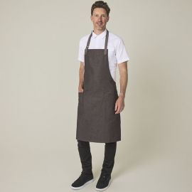 Brown Texas Denim Bib Apron