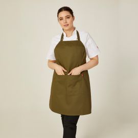 Olive Ladies Fitted Bib Apron