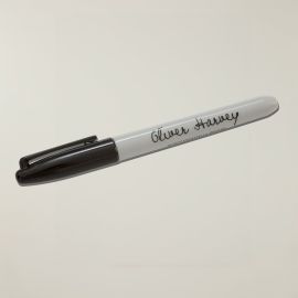 Oliver Harvey Sharpie Pen