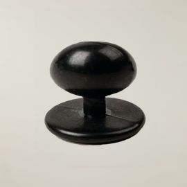 Black Detachable Chef Jacket Buttons (Pack Of 12)