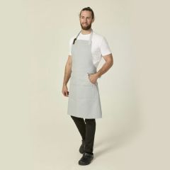 Heather Grey Adjustable Bib Apron