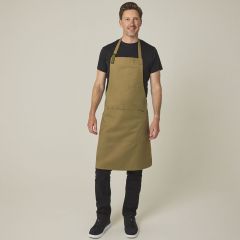 Khaki Utility Bib Apron