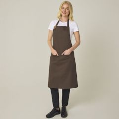 Brown Utility Bib Apron
